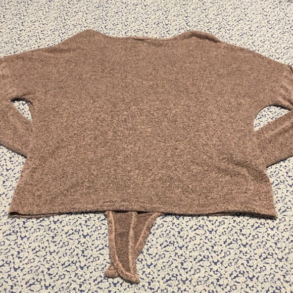 Paper Crane Pink and Gray Marbled Lightweight Sweater Size: S - Picture 5 of 5